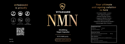 3 pack, VitaGuard NMN, 40x500mg